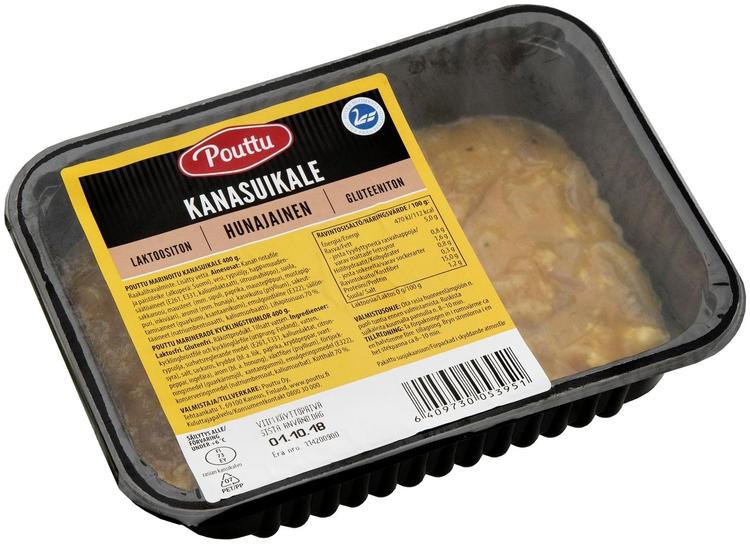 Pouttu Kanasuikale Hunajainen 400 g