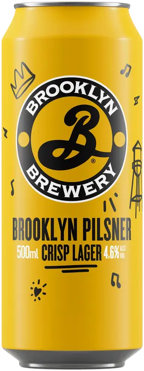 Brooklyn Pilsner Pilsner olut 4,6 % tölkki 0,50 L