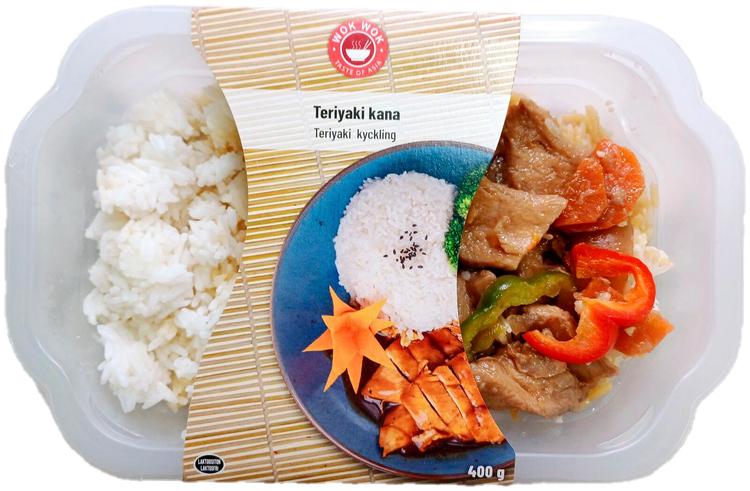 Wok Wok: Teriyaki kana riisillä