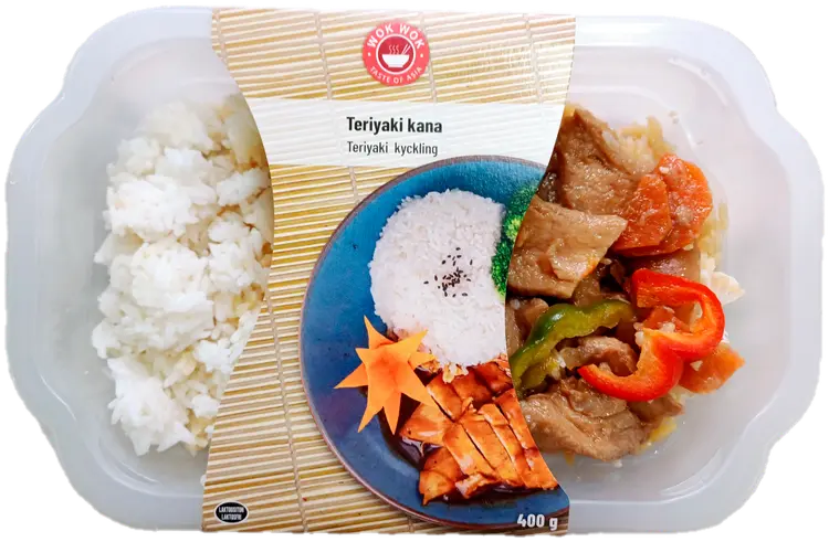 Wok Wok: Teriyaki kana riisillä