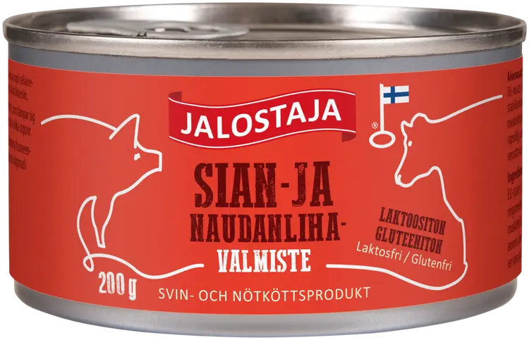 Jalostaja sian- ja naudanlihavalmiste 200g