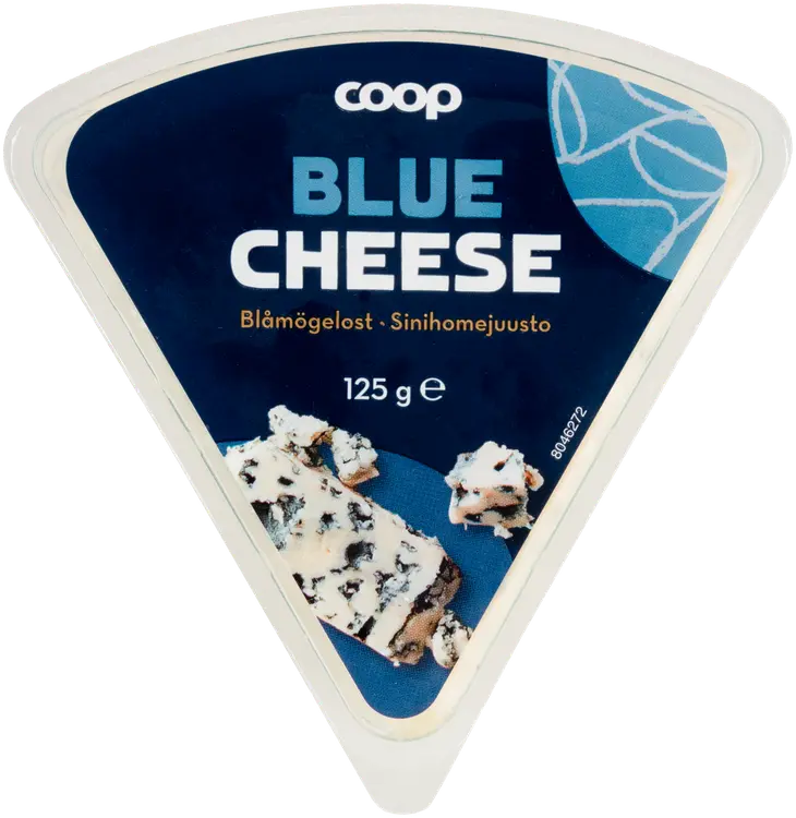 Coop sinihomejuusto 125 g