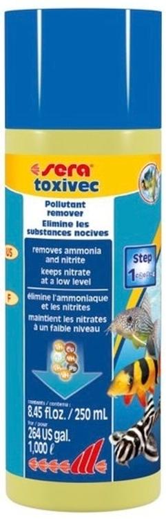 Sera Toxivec 250 ml Saasteiden poistaja