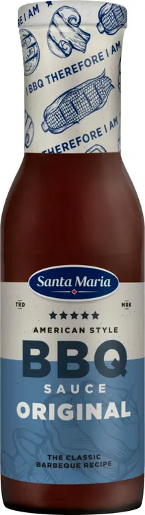Santa Maria 355G BBQ Sauce   Original  BBQ-kastike