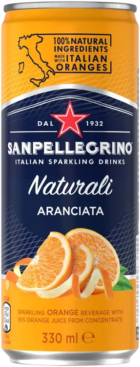 San Pellegrino Naturali Aranciata 33cl