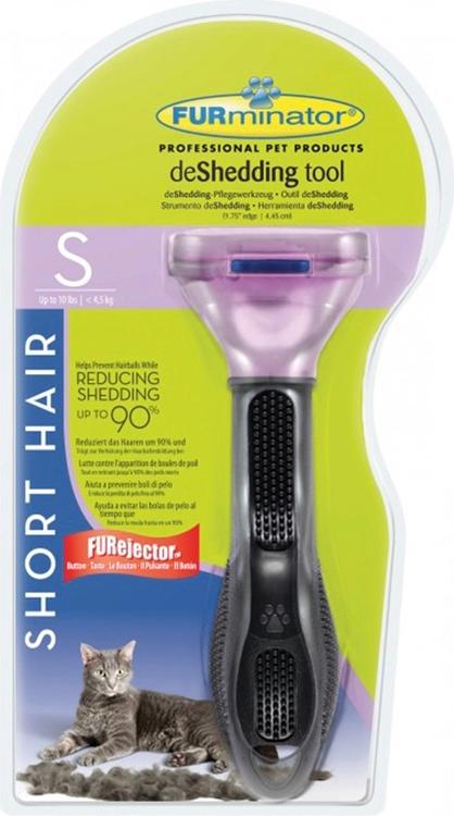 Furminator lyhytkarvaisille kissoille