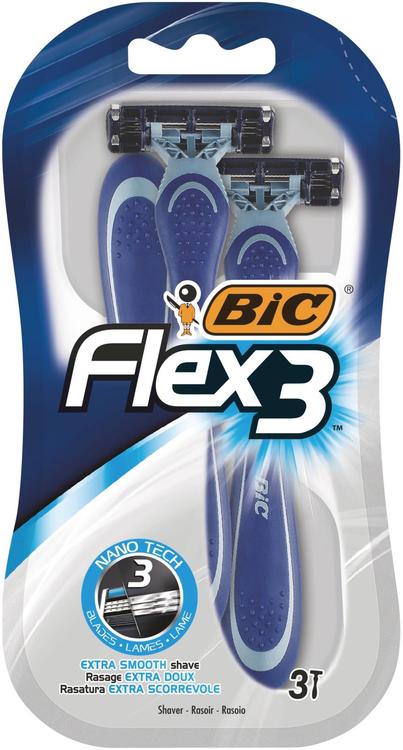 BIC varsiterä Flex 3 3-pack