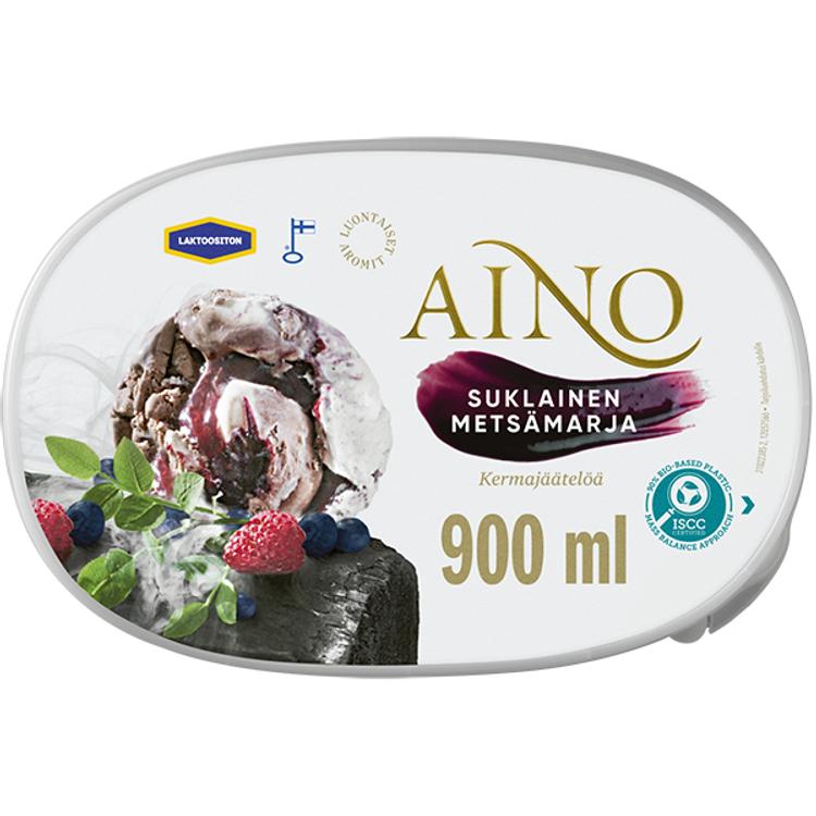 Aino Suklainen Metsämarja Laktoositon kermajäätelö kotipakkaus  520g/900ml