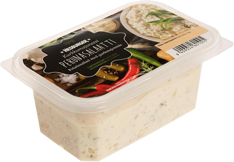 Huhtahyvät Hesburger kurkkumajoneesi perunasalaatti 250g