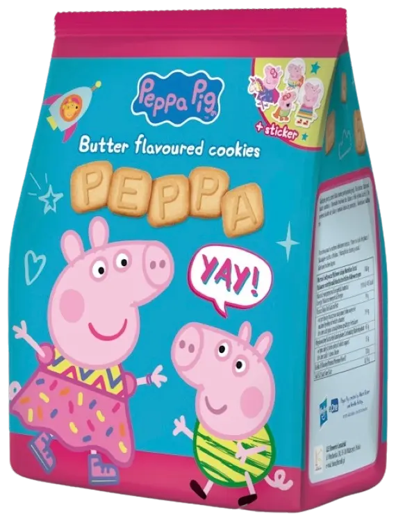 Peppa Pig Peppa aakkoselliset keksit