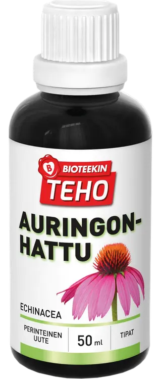 Bioteekin Teho Auringonhattu-uute ravintolisä 50 ml