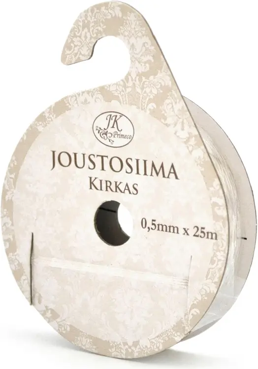 J.K. Primeco Joustosiima kirkas 0,5mm x 25m