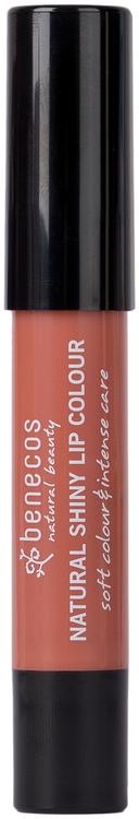 benecos shiny lipcolour rusty rose - kiiltohuulipunakynä rusty rose 2,5g
