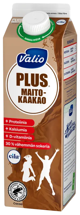 Valio Plus™ maitokaakaojuoma 1 l laktoositon