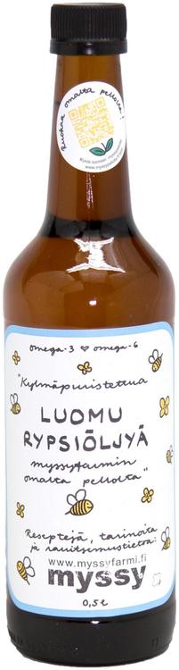 Myssyfarmi 500ml Rypsiöljy kylmäpuristettu luomu