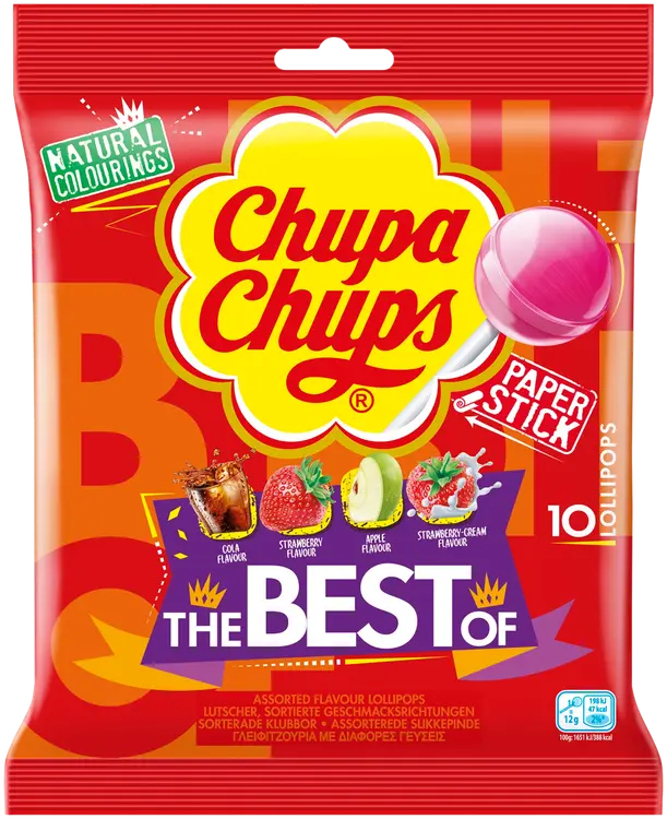 Chupa Chups The Best of tikkaripussi 120g