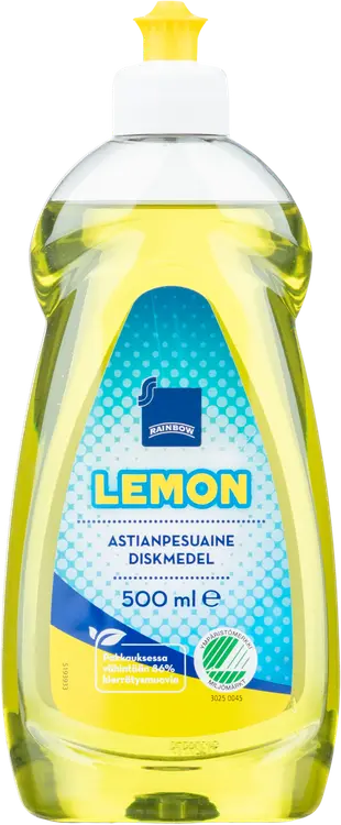 Rainbow Lemon astianpesuaine 500 ml