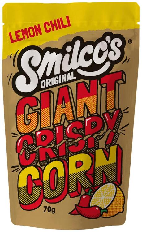 Smilco's Original Giant Crispy Corn Lemon Chili 70g