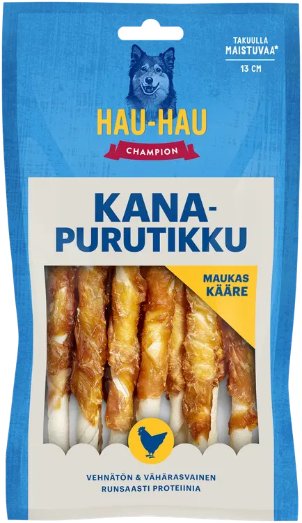 Hau-Hau Champion Kanapurutikku 13 cm, 11 kpl, 100 g