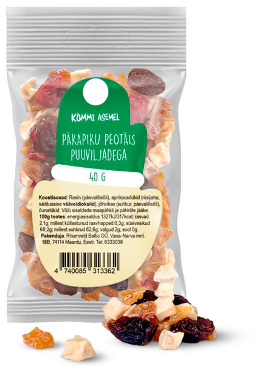 Kommi Asemel Päkapiku peotäis puuviljadega 40g