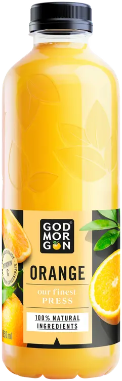 God Morgon Our Finest Press Vastapuristettu appelsiinitäysmehu 850 ml