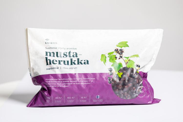 Kaskein 1 kg Mustaherukka pakaste