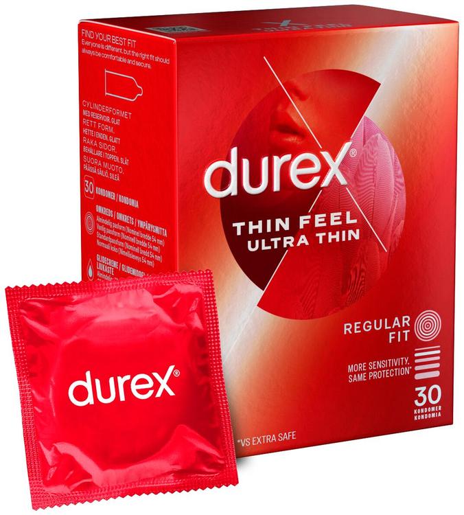 Durex Thin Feel Ultra Thin Kondomi 30kpl