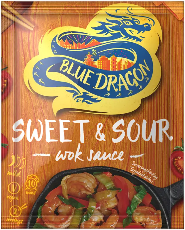 Blue Dragon Sweet-sour wok-kastike 120g