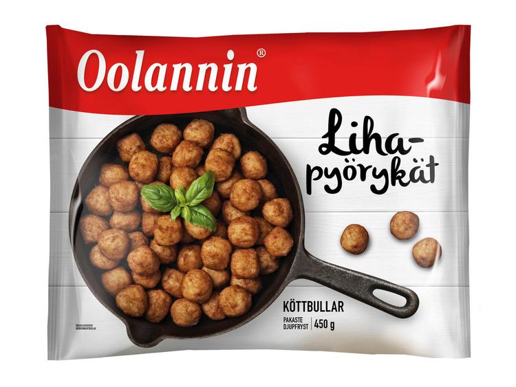 Oolannin lihapyörykät 450g