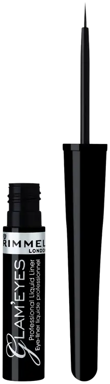Rimmel 3,5ml Glam Eyes Professional Liquid Eyeliner 002 Velvet Brown nestemäinen silmänrajausväri