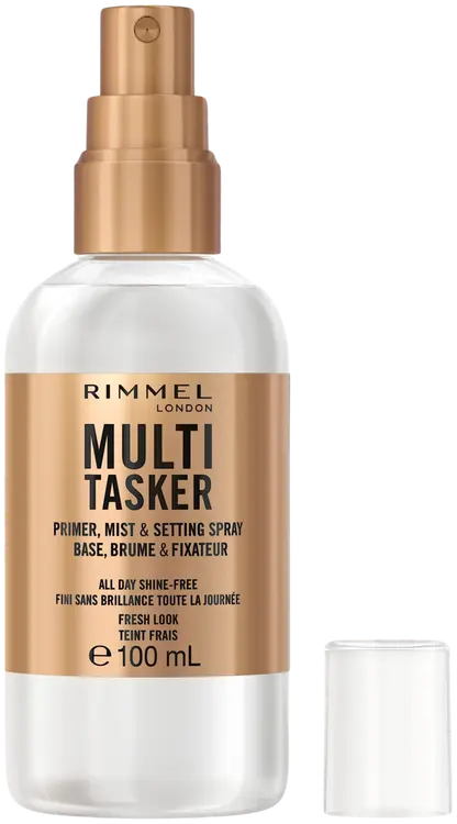 Rimmel Multi-Tasker Primer, Mist & Setting Spray 100 ml meikin pohjustus ja kiinnityssuihke