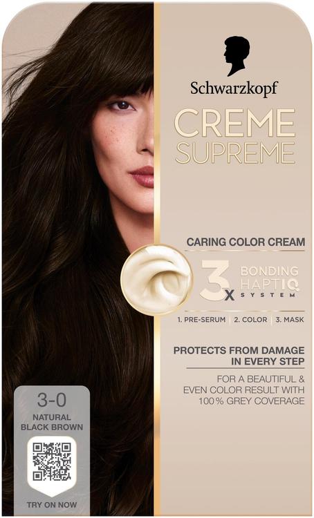 Juuksevärv Creme Supreme 3-0 Natural Darkest Brown