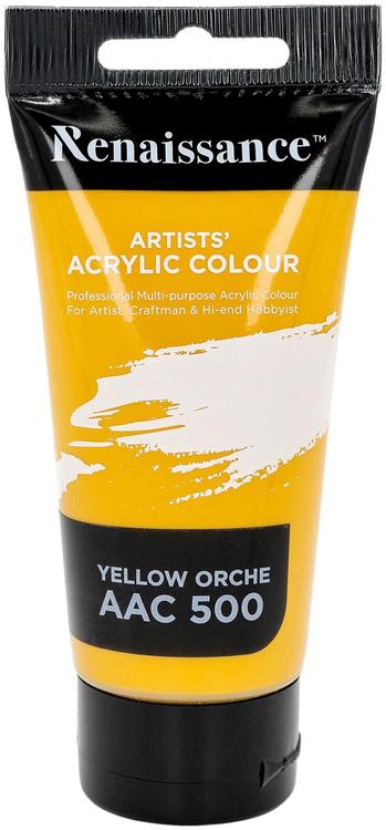 Akryylimaali 75ml Yellow Orche