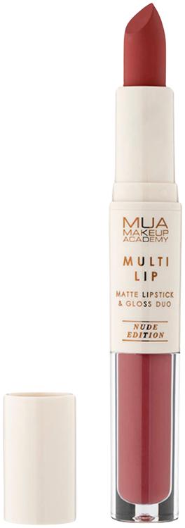 MUA Make Up Academy Lipstick & Gloss Duo, Soleil 5,2 ml  huulipuna