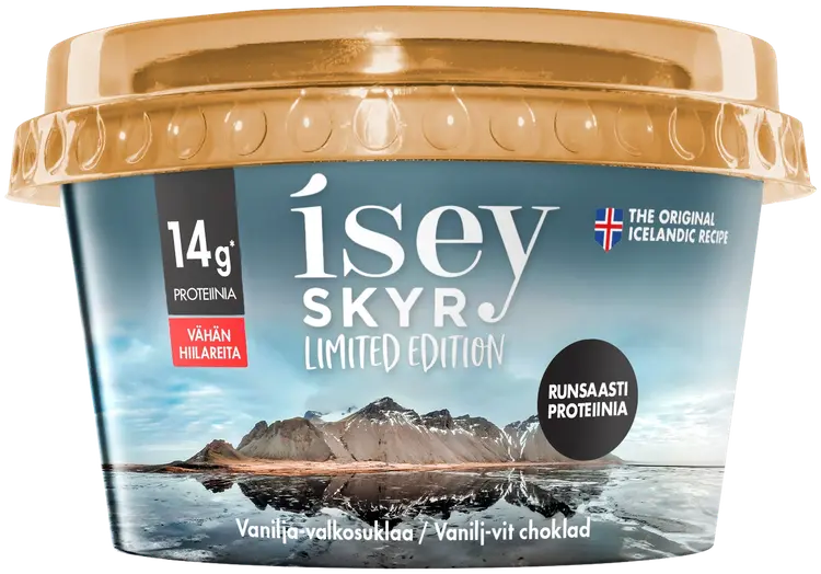 Isey Skyr Vanilja-valkosuklaa maitovalmiste 170g Limited Edition