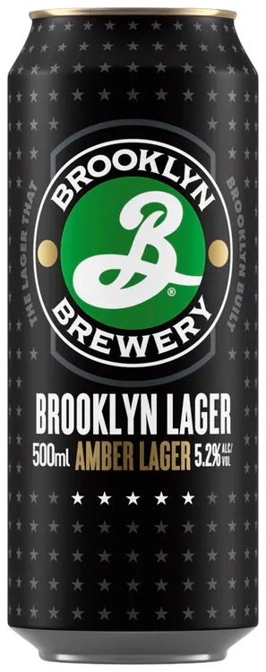 Brooklyn Lager olut 5,2 % tölkki 0,50 L