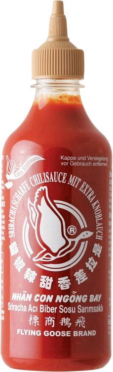 Flying Goose Sriracha chilikastike valkosipuli 455ml