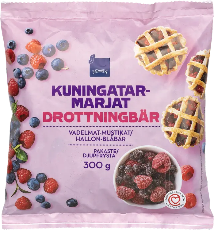 Rainbow kuningatarmarjat 300 g pakaste