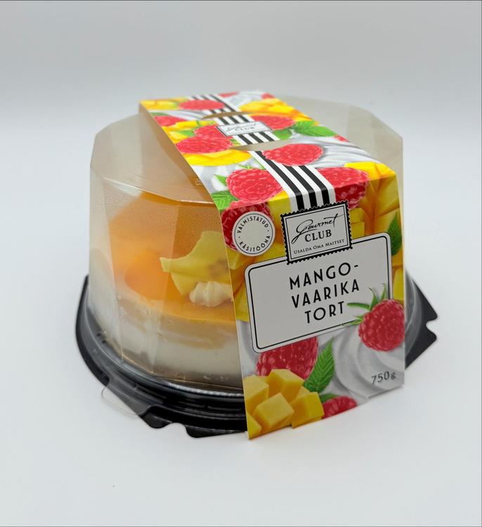 Gourmet Club Mango-vaarika tort 750 g