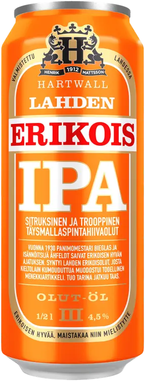 Lahden Erikois IPA olut 4,5% 0,5 l