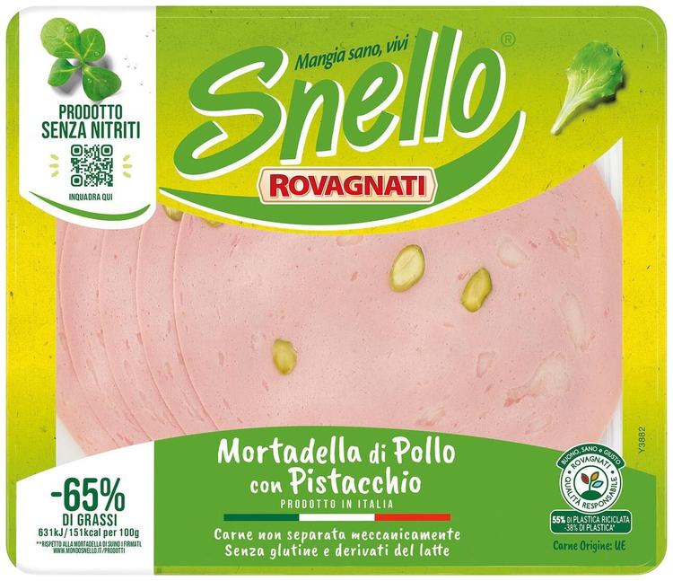 Mortadella pistaatsia pähkliga 80 g