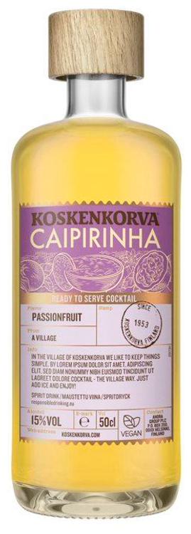 Koskenkorva Passionfruit Caipirinha liköörk 15%vol 500ml