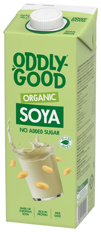 Oddlygood® luomu soijajuoma 1 l UHT, ei lisättyä sokeria