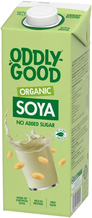 Oddlygood® luomu soijajuoma 1 l UHT, ei lisättyä sokeria