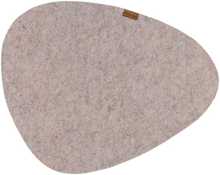 House huopatabletti Stones 34x42 cm, vaaleanbeige