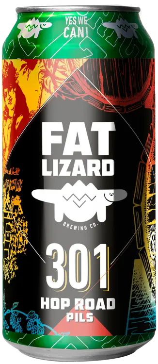 Fat Lizard 301 Hop Road Pils 5,0% 0,44l olut