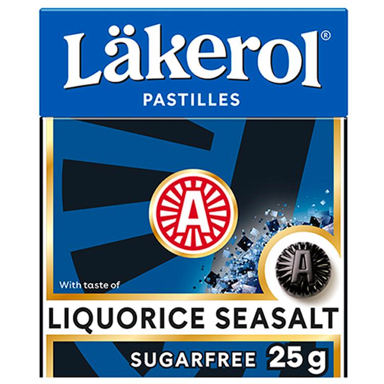 Läkerol Classic Licorice Seasalt pastilli 25g