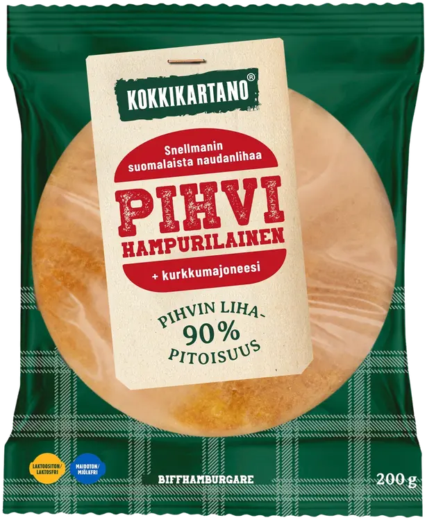 Kokkikartano Pihvihampurilainen 200g