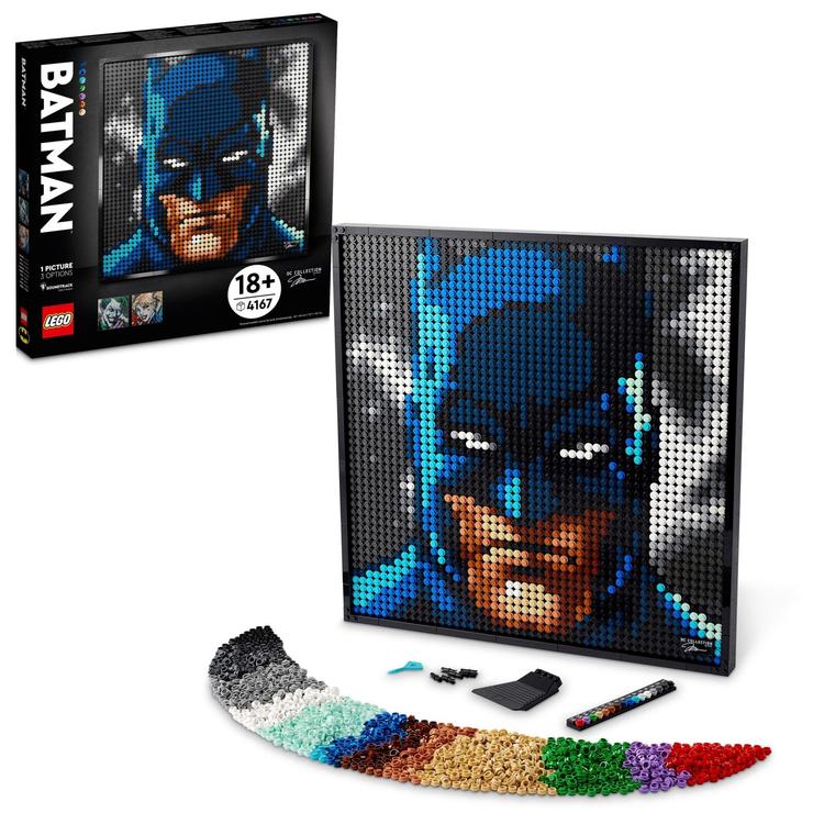 LEGO® Art Jim Lee Batman™ ‑kokoelma 31205 Rakennussarja; DC Comics ‑taideteos aikuisille (4 167 osaa)