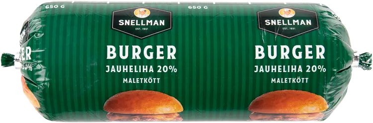 Snellman Burgerjauheliha 20% 650g
